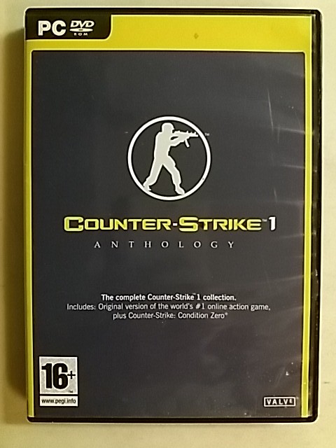 Counter-Strike 1 Anthology DVD rom (PC, 2005) complete