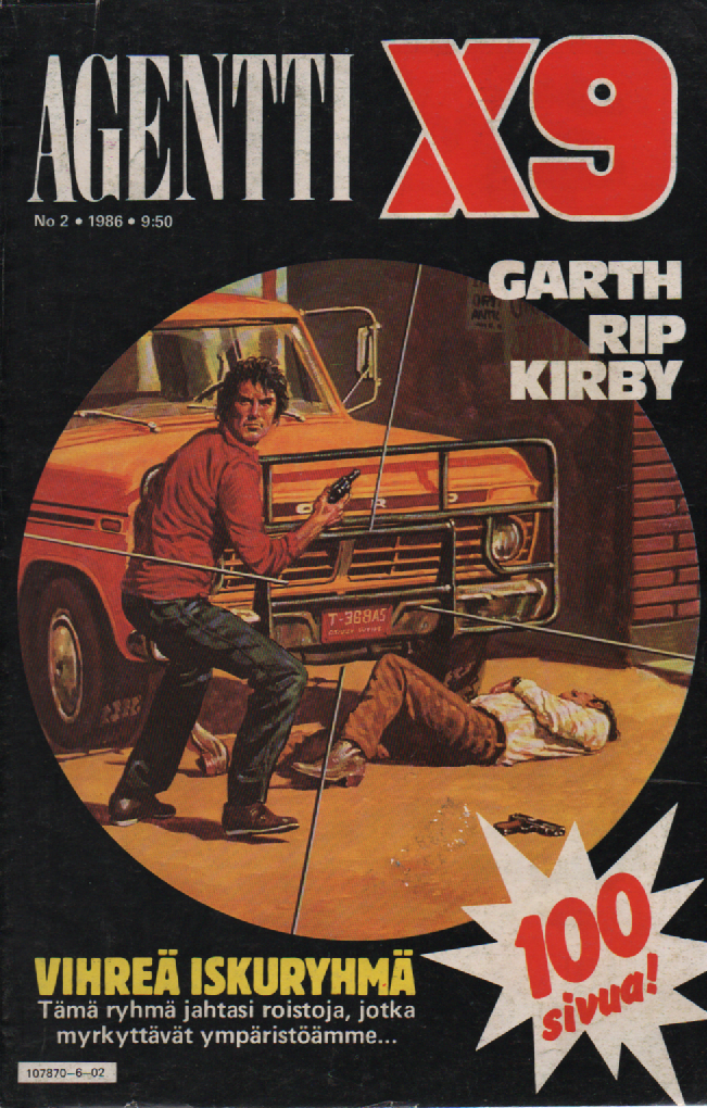 Agentti X9 1986-02 : Vihreä iskuryhmä