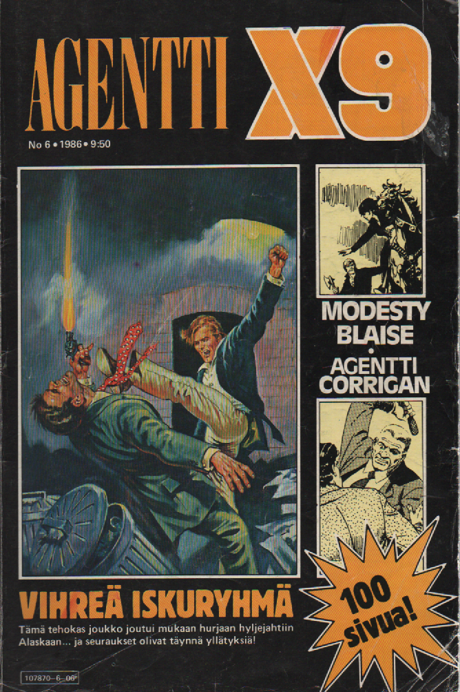 Agentti X9 1986-06 : Vihreä iskuryhmä