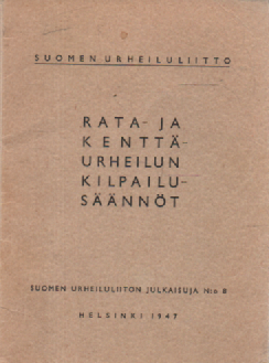 Rata- ja kenttäurheilun kilpailusäännöt