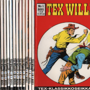 Tex Willer vuosikerta 2001:1-16