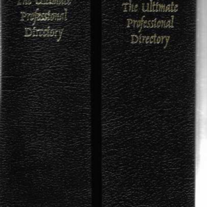 International Who`s Who of professionals volume 1-2 2001-2002
