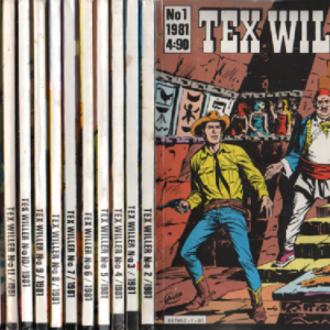 Tex Willer vuosikerta 1981:1-16