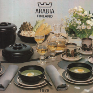 Arabia Finland 1978 luettelo