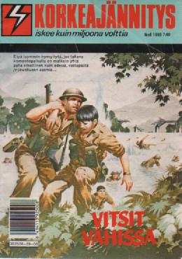 Korkeajännitys 1989-08 : Vitsit vähissä