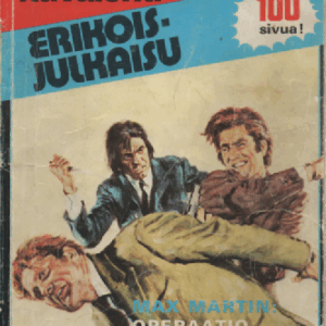 Sarjakuvalehti erikoisjulkaisu 1975-03 : Max Martin Operaatio Kobra