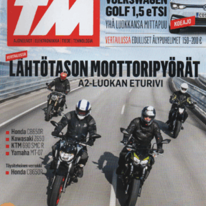 TM:Tekniikan Maailma 2020-13 : Vertailussa lähtötason moottoripyörät