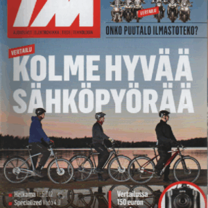 TM:Tekniikan Maailma 2019-13 : Vertailu kolme hyvää sähköpyörää