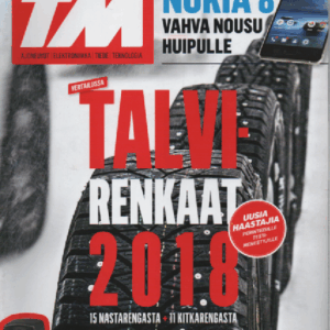 TM:Tekniikan Maailma 2017-17 (20.9.2017) . Talvirenkaat 2018