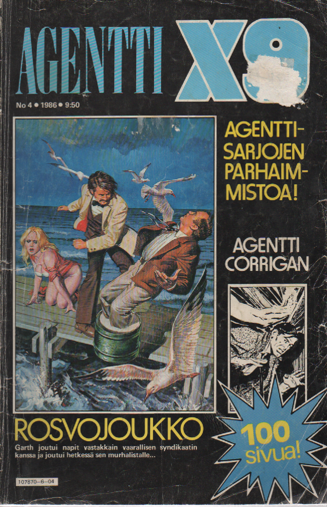Agentti X9 1986-04 : Rosvojoukko