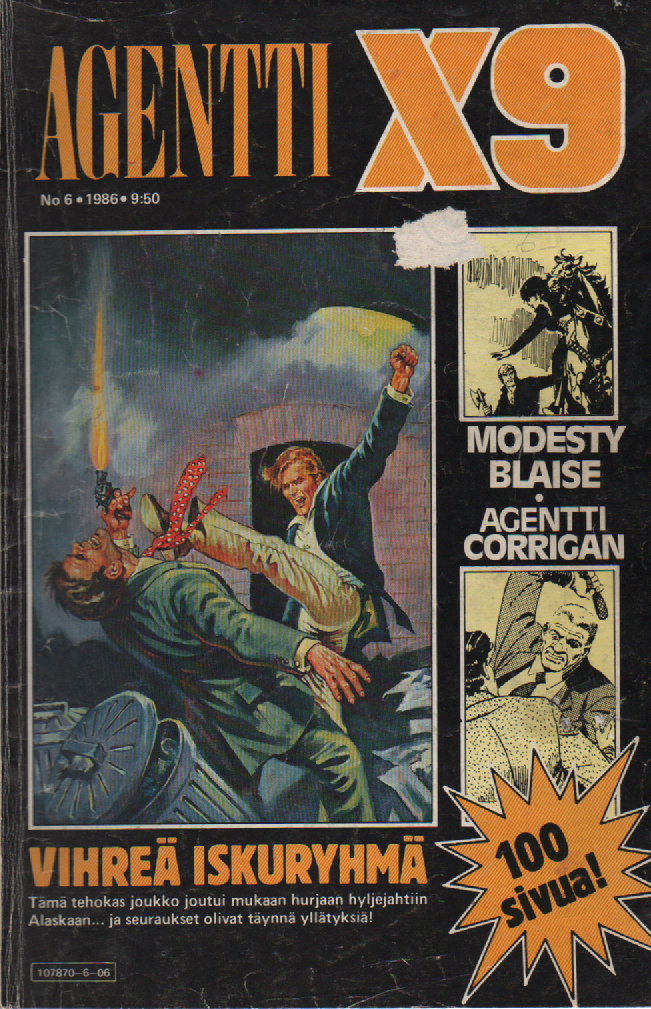 Agentti X9 1986-06 : Vihreä iskuryhmä