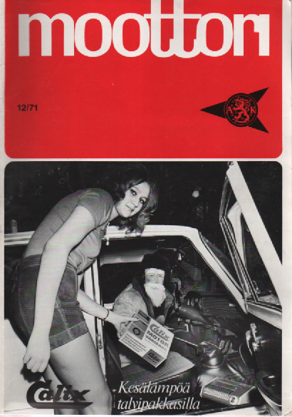 Moottori 1971-12 : Clix - kesälämpöä talvipakkasilla