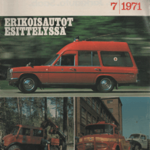 Tuulilasi jokamiehen moottorilehti 1971-07 : Erikoisautot esittelyssä