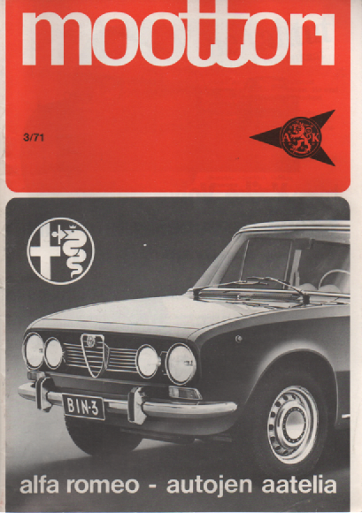 Moottori 1971-03 : Alfa Romeo - autojen aatelia