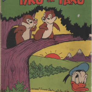 Aku Ankka 1957-2 B : Tiku ja Taku