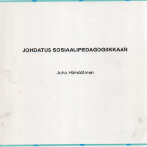 Johdatus sosiaalipedagogiikkaan