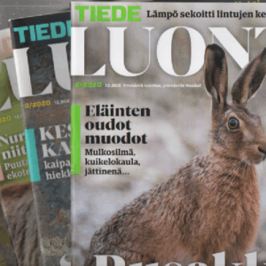 Tiede Luonto 2020 numerot : 2,3,4,5