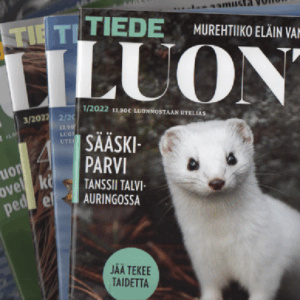 Tiede Luonto vuosikerta 2022 : 1-8 (puuttuu 7)