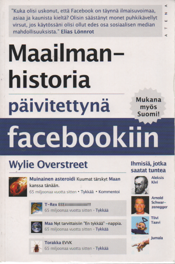 Maailmanhistoria päivitettynä Facebookiin