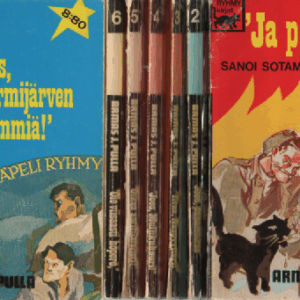 Ryhmy kirjat 1-8 (puuttuu 7)