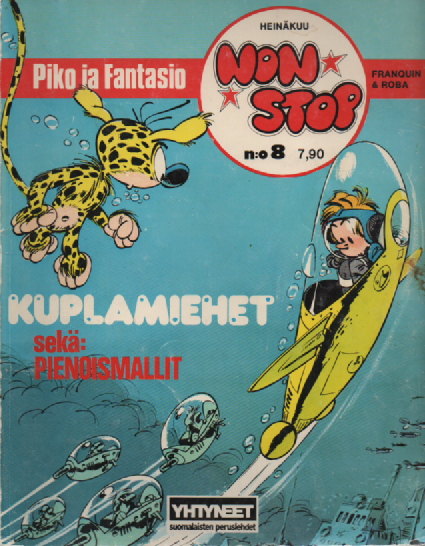 Non Stop N:o 8 : Piko ja Fantasio, Kuplamiehet sekä Pienoismallit
