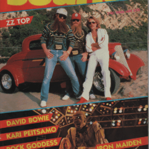 Soundi 1983-07 : ZZ Top, David Bowie, Kari Peitsamo, Rock Goddes, Iron Maiden