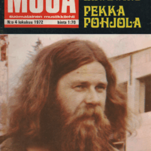 Musa suomalainen musiikkilehti N:o 4 Lokakuu 1972 : Eric Clapton, Hawkwind, Pekka Pohjola, Nätsi woodoo