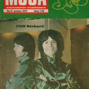 Musa suomalainen musiikkilehti N:o 9 Syyskuu 1973 : Cat Stevens, YES, Cliff Richard