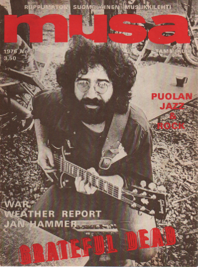 Musa-lehti N:o 1 1976 : Puolan Jazz and Rock, War Weather Report Jan Hammer, Grateful Dead