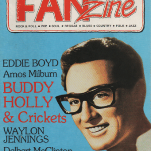 Fanzine 1980 N:o 1 : Eddie Boyd, Amos Milburn, Buddy Holly and Crickets, Waylon Jennings, Delbert McClinton, Gerry Rafferty