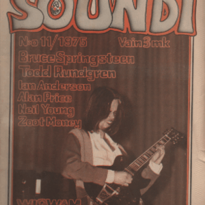 Soundi 1975-11 : Bruce Springsteen, Todd Rundgren, Ian Anderson, Alan Pierce