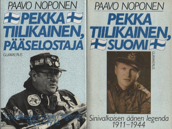 Pekka Tiilikainen 1-2 : Pekka Tiilikainen, Suomi - Sinivalkoisen äänen legenda 1911-1944 ; Pekka Tiilikainen, pääselostaja - Sinivalkoisen äänen legenda 1945-1976
