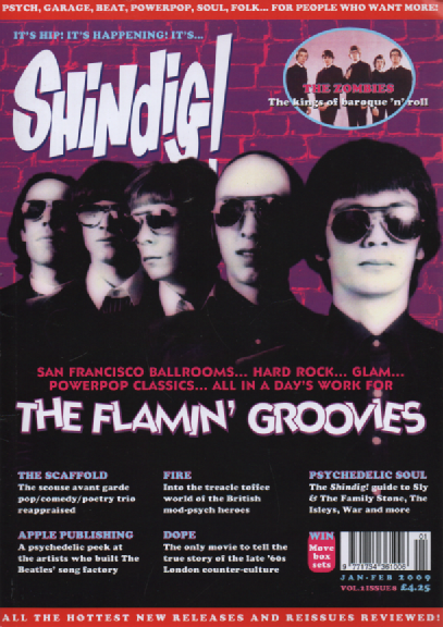 Shindig magazine Jan-Feb 2009 vol. 2 issue 8