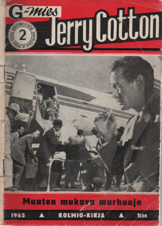 Jerry Cotton 1965-02 : Muuten mukava murhaaja