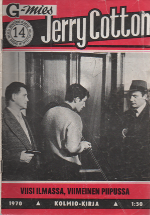 Jerry Cotton 1970-14 : Viisi ilmass, viimeinen piipussa