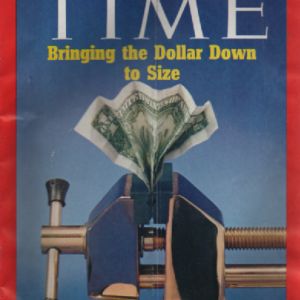 Time Magazine December 27, 1971 : Bringing the Dollar Down to Size