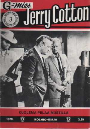 Jerry Cotton 1976-03 : Kuolema pelaa mustilla