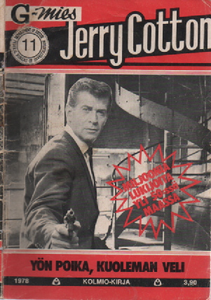 Jerry Cotton 1978-11 : Yön poika, kuoleman veli