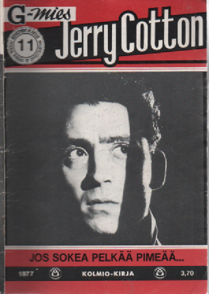Jerry Cotton 1977-11 : Jos sokea pelkää pimeää