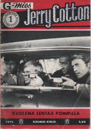 Jerry Cotton 1975-01 : Kuolema lentää pommilla