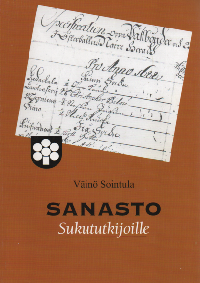 Sanasto Sukututkijoille