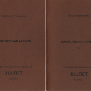 Sukututkijan aapinen 1-2