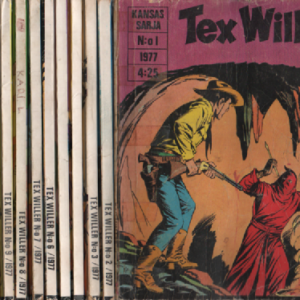 Tex Willer vuosikerta 1977 : 1-12