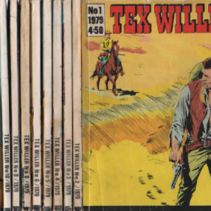 Tex Willer vuosikerta 1979 : 1-13 (puuttuu 7)
