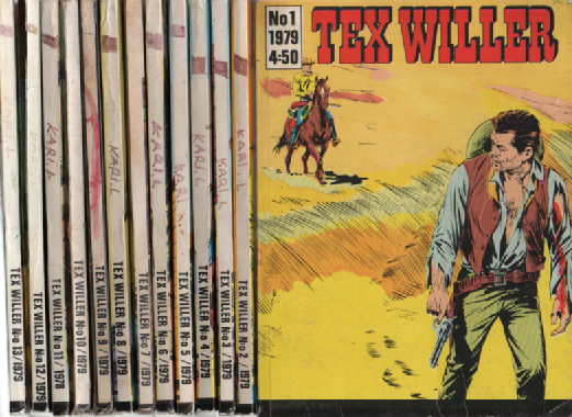Tex Willer vuosikerta 1979 : 1-13
