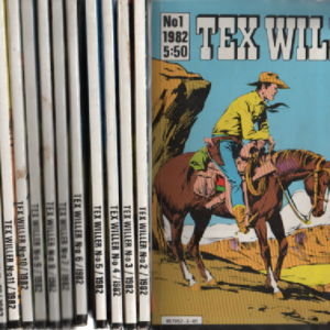 Tex Willer vuosikerta 1982:1-16