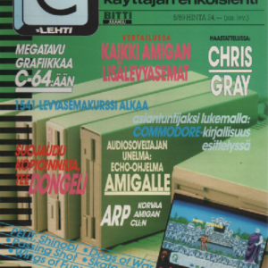 C=Lehti : Commodoren käyttäjän erikoislehti 1989-05