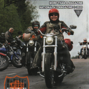 Harrikka jäsenlehti 2020-01 : Harley-Davidson Club Finland 1980-2020 40v.