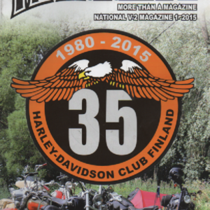 Harrikka jäsenlehti 2015-01 : Harley-Davidson Club Finland 1980-2015 35v.