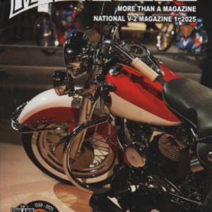 Harrikka jäsenlehti 2025-01 . Harley-Davidson Club Finland 1980-2025 45 years